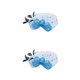 thumbnail image 1 of Flores de pelo de moda Minnieouse 2Conjunto Azul, 1 of 6