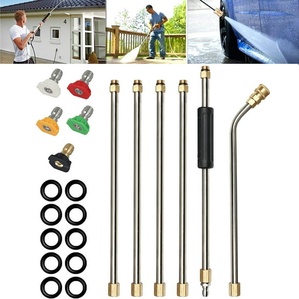 Extension Wand High Pressure Power Washer Clean Lance Spray Nozzle Gun