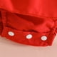 thumbnail image 3 of Vestido infantil de manga corta con cuello redondo y falda con lazo de color liso, cuello redondo y mangas, incluye pelo en la entrepierna, de poliéster., 3 of 8
