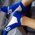 thumbnail image 2 of Men’s Casual Five Fingers Toe Socks Comfortable Colorful Cotton Boat Socks, 2 of 6
