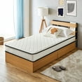 thumbnail image 5 of Twin xl Mattress, 6 Inch Cooling Gel Memory Foam Hybrid Mattress in a Box with Washable Cover Medium Firm Pressure Relief, CertiPUR-US Certified, 5 of 8
