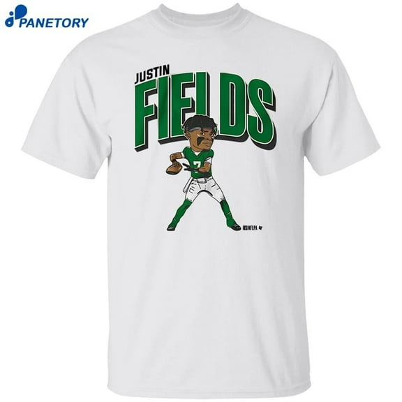 Justin Fields Shirt Unisex Short Sleeve Fan Gift