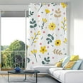 thumbnail image 5 of Coolnut Blackout Curtains for Bedroom Window Curtains for Bedroom 84 inches Length Flowers and Branches Floor to Ceiling Curtains Sheer Curtains, 5 of 7