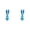 Blue 2PCS, variant on 1pc Toy For Dogs Latex Squeaker Chew Training Products Dogs Puppy Squeak Toys Screaming Rubber