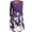 Purple, variant on Aoochasliy Fall Dresses for Women Valentine's Day Autumn Casual Round Neck Long Sleeve Folding Floral Printing Dresses