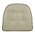 thumbnail image 3 of Gripper Non-Slip 15" x 16" Trellis Tufted Chair Cushions, Set of 2, 3 of 6