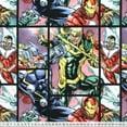 thumbnail image 1 of Fabric Creations Marvel Avengers Dynamite Power Polyester Fabric by the Metre 152 cm (60"), 1 of 1