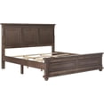 thumbnail image 3 of Pinewood Vintage King Bed with Headboard and Footboard, Traditional Town and Country Style King Size Platform Bed, 3 of 6