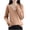 Khaki(Style18), variant on Wave V-Neck Pullover for Women Winter Knitted Sweater Warm Inner Wear Base Layer Shirt