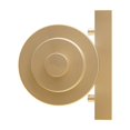 thumbnail image 5 of Hunter - Holly Grove 2-light Alturas Gold, Medium Size Vanity Light, Dimmable, Formal Style, for Bedrooms, Kitchens, Dining, Living Rooms - 19945, 5 of 7