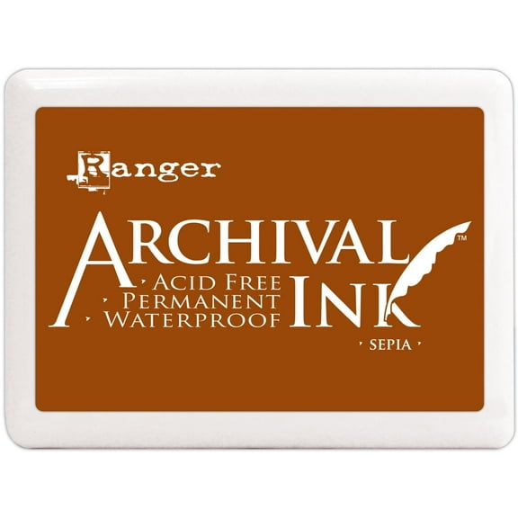 Ranger Archival Ink Jumbo Ink Pad #3-Sepia