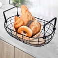 thumbnail image 3 of Shisuyan 1Pcs Wire Serving Basket Brown for Kitchen Organization, 3 of 8