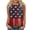 M-Multicolor, variant on Women American Flag Tank Top Womens Red White and Blue Tanks Memorial Day Tank Women 4th of July Top for Women Fashion Women Sleeveless Printed Garment Comfortable Breathable Blouses