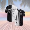 thumbnail image 1 of Cross-border American Baseball Suit 3D Digital Print Letters Casual Sports Collarless Button Coat Short Training Jersey, 1 of 5