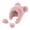 Pink, variant on Trendy Devil Hat Headwear with Ear for Hiking Camping Furry Caps with Pompoms Novelty Hat for Outdoor Sports and Casual