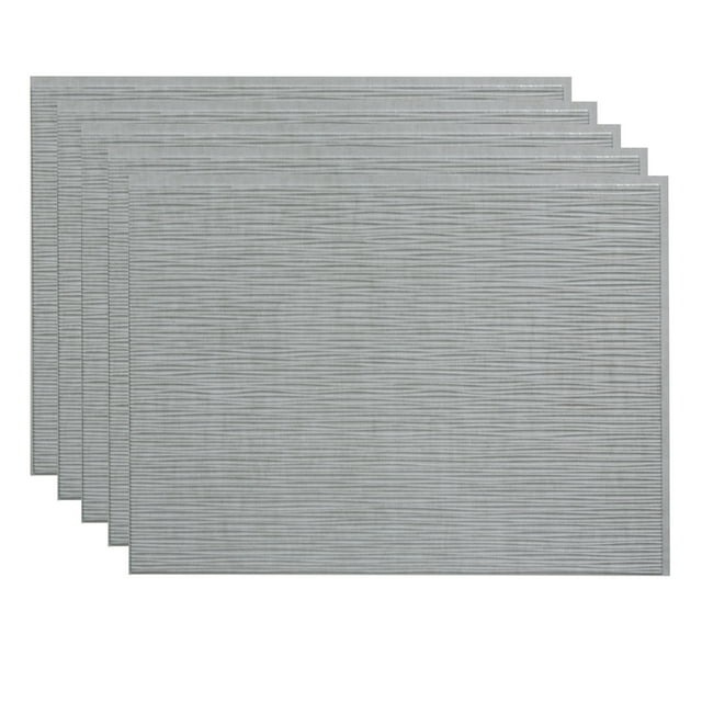 FASÄDE Ripple Cashmere 18in x 24in Decorative Vinyl Backsplash Panel (5 Pack)