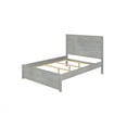 thumbnail image 4 of Camaflexi Hampton Solid Wood Queen Size Bed, Queen Bed Frame with Headboard, Driftwood Finish, 4 of 10