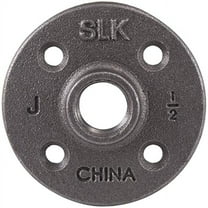 STZ Industries Pipe Decor Iron Flange 1/2 in.
