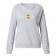 thumbnail image 2 of Gibobby Sudadera oversize mujer Sudadera suelta para mujer cuello redondo para otoño e invierno(Gris,XG), 2 of 4