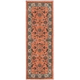 thumbnail image 2 of Rugs.com Medina Collection Rug – 6 Ft Runner Salmon Medium Rug Perfect For Hallways, Entryways, 2 of 8