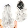 thumbnail image 4 of Wavy , Curly Wavy Synthetic Daily  Air Bangs Colorful With Breathable Net For Girl For Cosplay Costume For Christmas, 4 of 8