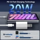 thumbnail image 2 of Cargador ANVSI USB C Fast de 20 W para iPad Pro 12,9 pulgadas de 6, 5, 4, 3 y 2, iPad Air de 13 a 11 pulgadas y 5, 2 of 7
