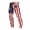 Z48-Red, variant on Men's Outdoor Fashionable Pants for Patriotic 4th of July Cargo Trousers Straight Leg Multi Pockets Elastic Waist Drawstring 1776-2026 Streetwear
