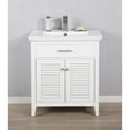 thumbnail image 2 of Maklaine 30" Single Sink Vanity in White, 2 of 8