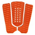 thumbnail image 3 of Tabla de surf de 3 piezas, tapete de trasera, agarre de cubierta, tabla de remo naranja Sunnimix Almohadilla de tracción para tabla de surf, 3 of 8
