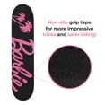thumbnail image 4 of Barbie Malibu Beach 31" Complete Skateboard, Pink Checkered, Kids Ages 6+, Pink, 4 of 9