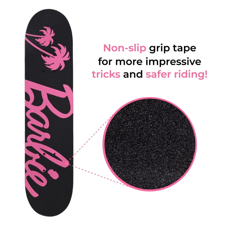 Barbie Malibu Beach 31" Pink Checkered Skateboard photo 4
