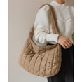 thumbnail image 6 of Quilted Tote Bags for Women Puffy Shoulder Bag Hobo Bags Padded Crossbody Bags for Women, 6 of 7