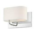 thumbnail image 3 of Designers Fountain Midtown 1 Light Polished Nickel Wall Sconce Light, D253M-WS-PN, 3 of 4