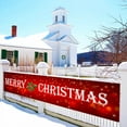 thumbnail image 5 of Moocorvic Christmas Banner Outdoor - 98.42x19.68 Inches, Christmas Front Porch Trim, Christmas Yard Banner, Christmas Yard Trim, 5 of 6