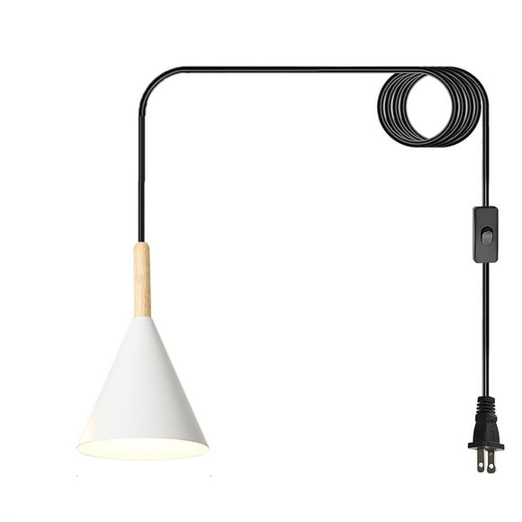 Plug In Pendant Light Fixtures Nordic Style Dining Room Kitchen Island Metal White Kitchen Island Pendant Lighting Plug In Hanging Lamp