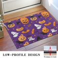 thumbnail image 3 of Halloween Pumpkin Ghost Pattern Door Rugs,Washable Non Slip Door Mats Indoor,Decorative Door Mats,Entry Mat Indoor for Entrance,Bedroom,Kitchen,Bathroom,16"x24", 3 of 6