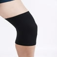thumbnail image 5 of Compression Knee Sleeves for Joint Support and Stability, Elastic Breathable Knee Braces for Men and Women, Black, 5 of 5