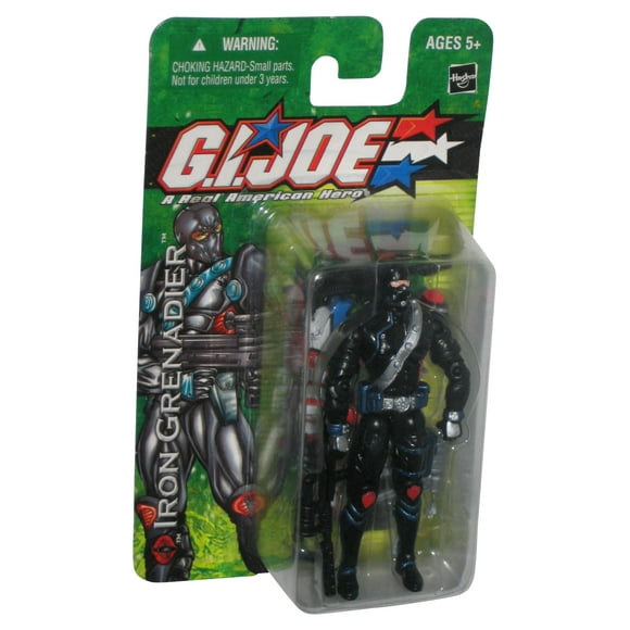 GI Joe Valor vs Venom Iron Grenadier (2003) Hasbro 3.75 Inch Figure