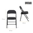 thumbnail image 2 of Pack 6 Sillas Plegables Acojinada Reforzada Marthing Interior Exterior Ideal Eventos Fiestas Y Banquetes Al Aire Libre Resistentes La Interperie Silla Plegable Reforzada Hogar Jardin Camping, 2 of 8