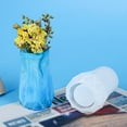 ZBFJINX Silicone Flower Vase Resin Casting Mold Planter Bud Holder DIY