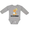 thumbnail image 3 of Inktastic 1st Birthday 1 Year Old Boy Bear Boys Long Sleeve Baby Bodysuit, 3 of 5