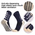 thumbnail image 3 of Calcetines antideslizantes de tubo para adultos - Calcetines de fútbol de rizo grueso - Shock, 3 of 5