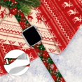 thumbnail image 2 of Correa De Reloj Navideña Con Copos De Nieve, Regalos Navideños, Correa De Reloj Inteligente A Cuadros Rojos Y Verdes, Compatible Con Reloj De 38 Mm, 40 Mm, 41 Mm, Correa De Silicona Suave De Repuesto, 2 of 5