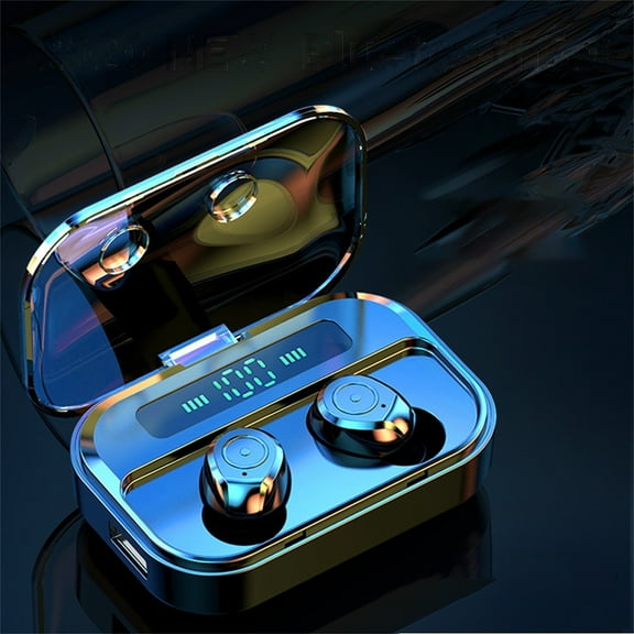 FYHALE Wireless Headset Bluetooth 5.0 Sport Headset Portable Charging Box