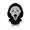 Black_#18K, variant on Scream Ghost Face Plush Toy Cute Ultra Soft Stuffed Doll Figure with Premium Pp Cotton for Sofa Bedroom Home Decor Birthday Gift