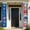 E, variant on 4th of July American Flag Porch Banners - 71x12in 1 Pair Patriotic Hanging Flags for Independence Day Front Door Outdoor Decoration