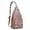 Citrus-24, variant on Sling Backpack - Mandala & Spiritual Symbols Print, Compact Pack for Essentials