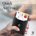 thumbnail image 5 of Slim RFID Men Wallets with Money Clip and 12 Cards Holder, 5 of 11
