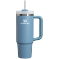 thumbnail image 1 of Vaso Stanley Quencher H2.0 con mango y pajita, 900 ml, color índigo, 1 of 6