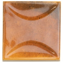 Antiek 3.94 in. x 3.94 in. Glossy Red Ceramic Square Deco Wall Tile (5.39 sq. ft./case) (50-pack)